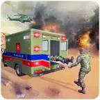 US Army Ambulance Rescue Game iOS Icon