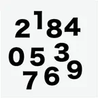 Random Numbers Generator iOS Icon