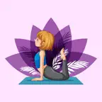Yoga Sticker & Meditation Pack iOS Icon