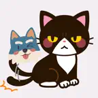 Cat Dog Static Stickers iOS Icon