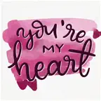 Motivational LoveQuote Sticker iOS Icon