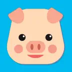 Pig emoji - Swine stickers iOS Icon