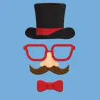Funny mask hats stickers emoji iOS Icon
