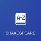 Shakespeare lexicon, quotation iOS Icon