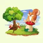 Forest Life Lovely Stickers iOS Icon