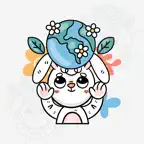 Bunny Cat Stickers iOS Icon