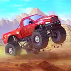 Monster Truck Mania : Hill Racing iOS Icon