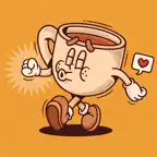 Coffee Stickers Pack! iOS Icon