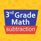 Third grade Math - Subtraction iOS Icon