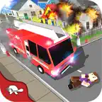 Block City Fire Truck Rescue iOS Icon