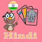 Hindi Learning Flash Card Icon