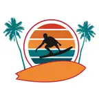 Beach Surfing Stickers Pack iOS Icon
