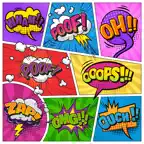 Pop Art Stickers Pack iOS Icon