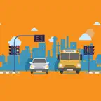 Traffic Simulator Rush 3D iOS Icon