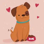 Lovely Dog Stickers Pack iOS Icon