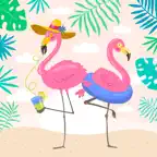 Flamingo FlamMoji Stickers iOS Icon