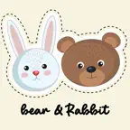 Bear Rabbit Stickers iOS Icon