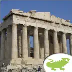 Akropolis Athen Icon