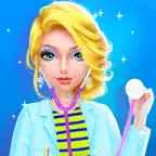 Girl Doctor Spa Makeup Dressup iOS Icon