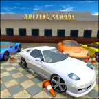 Crazy Car Driving School 2017 Icon
