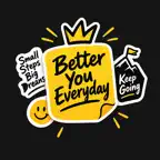 Animated MOTIVATIONAL Stickers iOS Icon