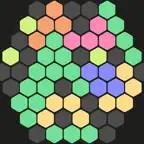 六边形碎片 - 超上瘾益智游戏 iOS Icon