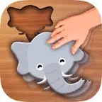 Animal Wooden Puzzle - Riddles iOS Icon