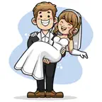 Animated Wedding Stickers iOS Icon