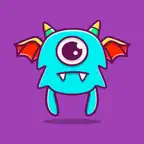Animated Cute Monsters iOS Icon