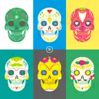 Animated Skulls iOS Icon