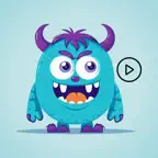 Animated Monster Pack iOS Icon