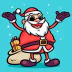 Santa Claus Stickers Pack! iOS Icon