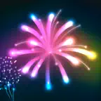 Animated Fireworks iOS Icon
