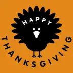 Happy Thanksgiving day - emoji iOS Icon