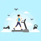 Just Fitness Stickers iOS Icon