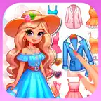 Dress up dolls & cute models iOS Icon