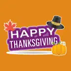 Happy Thanksgiving - stickers iOS Icon