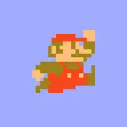 8-bit Super Mario Stickers iOS Icon