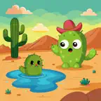 Animated Cactus iOS Icon