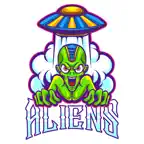 Aliens Stickers! iOS Icon