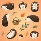 Animated Dog & Hedgehog iOS Icon
