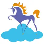 Unicorn Cloud Icon
