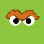 Oscar the Grouch Stickers iOS Icon
