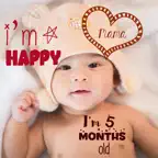 Baby Story Photo Snap Art Icon