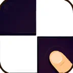 Tap Black Block-cool fun games iOS Icon