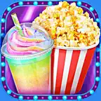 Crazy Movie Night Food Party iOS Icon