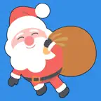 Funny Santa Claus - stickers iOS Icon