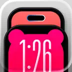 Glass & Island  - Custom Notch iOS Icon