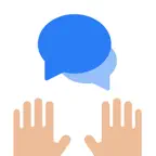 Tegn til tale iOS Icon