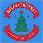 Merry Christmas stickers emoji iOS Icon